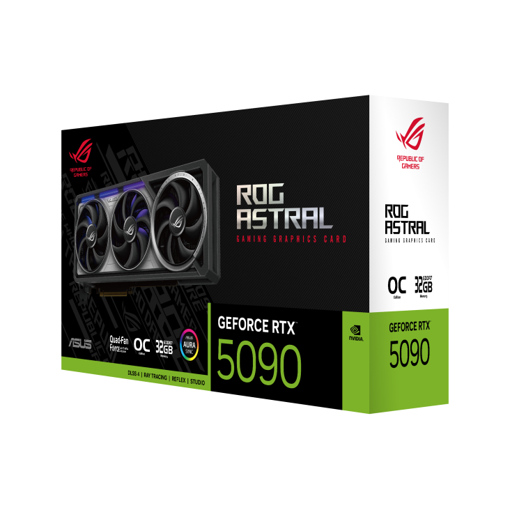 Asus ROG Astral GeForce RTX™ 5090 32GB GDDR7 OC Edition Asus ROG Astral GeForce RTX™ 5090 32GB GDDR7 OC Edition